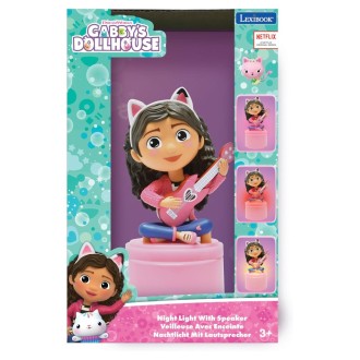 Noční světlo s reproduktorem Gábinin kouzelný domek