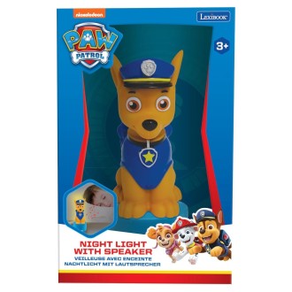 Noční světlo s reproduktorem Tlapková patrola