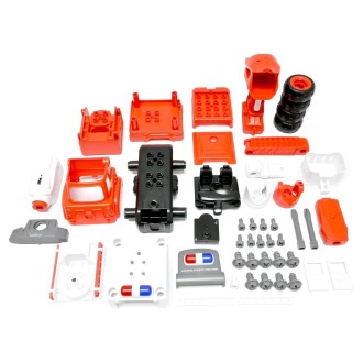 Crosslander Fireman – hasičské auto 3 v 1 s elektrickým šroubovákem