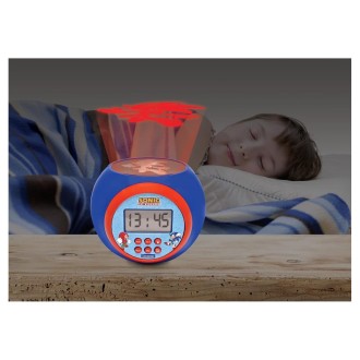 Budík s projektorem Ježek Sonic