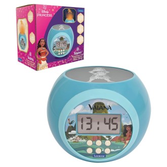 Budík s projektorem Odvážná Vaiana