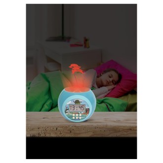 Budík s projektorem Odvážná Vaiana