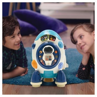 Francouzsko-anglická interaktivní raketa Jupiter s projektorem