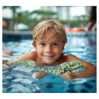 Obojživelný had s bezdrátovým dálkovým ovládáním