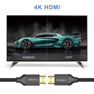 Earldom HDMI kabel ET-W26, 4K, opletený - 2m