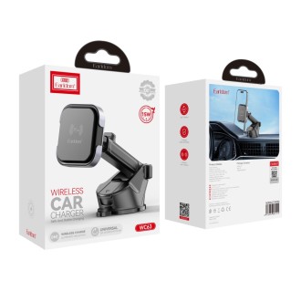 Univerzální magnetický držák na telefon Earldom ET-WC63 s bezdrátovým nabíjením