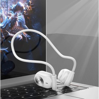 Bluetooth sluchátka Earldom ET-BH82 - bílá