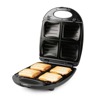 Sendvičovač 2v1 na 4 sendviče / vafle - DOMO DO9295C