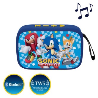 Přenosný mini reproduktor Ježek Sonic