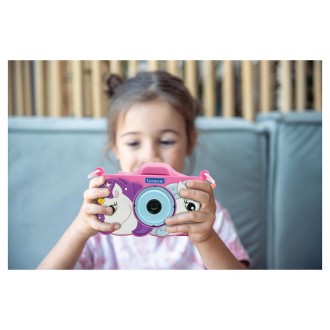 Dětský fotoaparát a kamera s krytem Jednorožec
