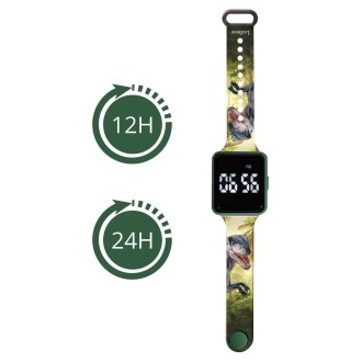 LED hodinky s dinosaury