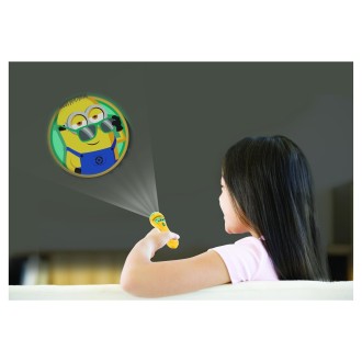 Baterka s projektorem Mimoni