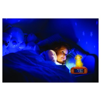 Budík s nočním 3D světlem Simba