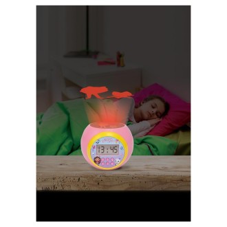 Budík s projektorem Gábinin kouzelný domek