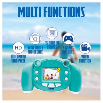 HD kamera a fotoaparát v jednom bez SD karty