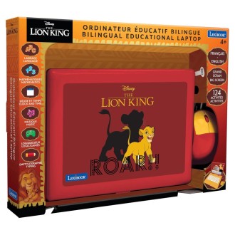 Francouzsko-anglický vzdělávací notebook Lví král