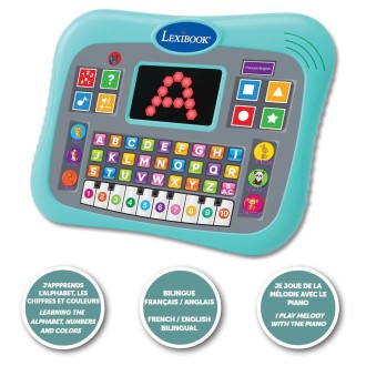 Francouzsko-anglický výukový tablet ABC