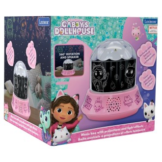 Noční projektor s reproduktorem Gábinin kouzelný domek