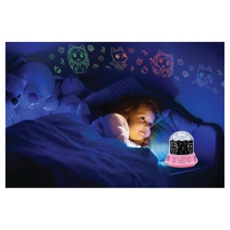 Noční projektor s reproduktorem Gábinin kouzelný domek