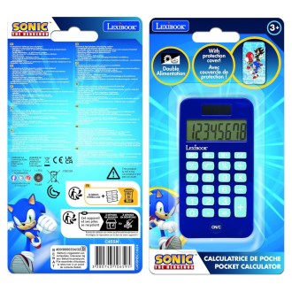 Kapesní kalkulačka Ježek Sonic