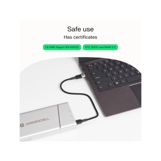 Green Cell Adaptér redukce USB-A na USB-C
