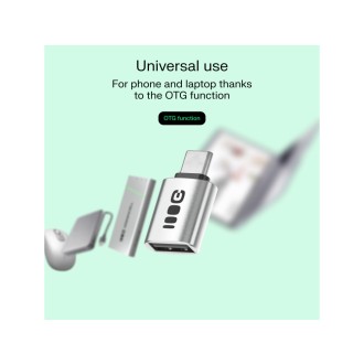 Green Cell Adaptér redukce USB-C na USB-A