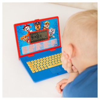 Česko-anglický vzdělávací notebook Tlapková patrola