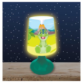 Bezdrátová noční lampička Dinosaurus