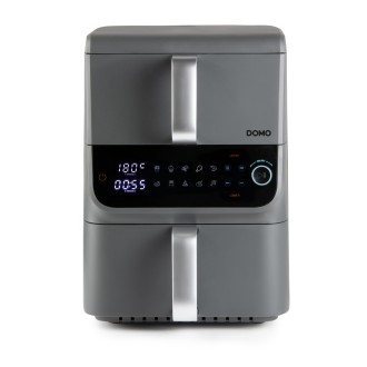Dvojitá horkovzdušná fritéza 3,5+6,5 l - DOMO DO549FR