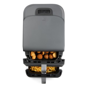 Dvojitá horkovzdušná fritéza 3,5+6,5 l - DOMO DO549FR