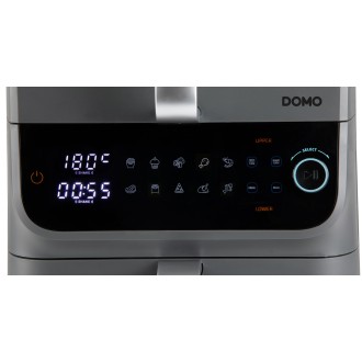Dvojitá horkovzdušná fritéza 3,5+6,5 l - DOMO DO549FR