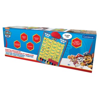 Anglicko-francouzský mluvící plakát Tlapková patrola