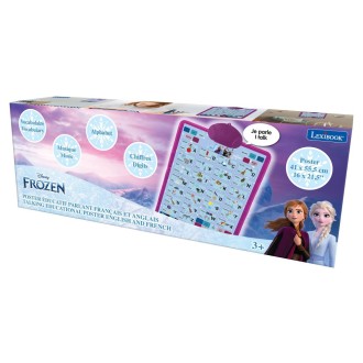 Anglicko-francouzský mluvící plakát Ledové království