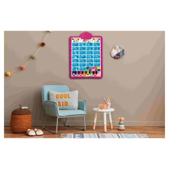 Anglicko-francouzský mluvící plakát Disney Princezny