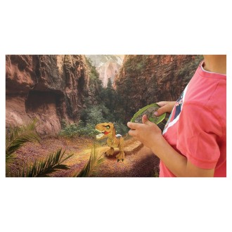 RC Tirex se zvukovými a světelnými efekty a ovládáním gesty