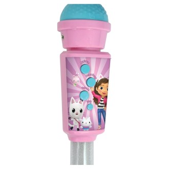 Svítící trendy mikrofon Gábinin kouzelný domek s melodiemi