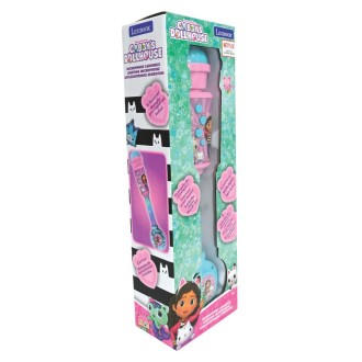 Svítící trendy mikrofon Gábinin kouzelný domek s melodiemi