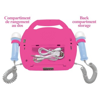 Karaoke digitální přehrávač svítící Barbie