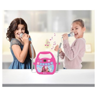 Karaoke digitální přehrávač svítící Barbie
