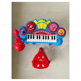 Elektronické klávesy se sedátkem Tlapková patrola