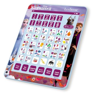 Francouzsko-anglický vzdělávací tablet Ledové království