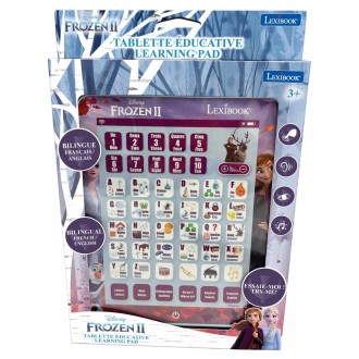 Francouzsko-anglický vzdělávací tablet Ledové království