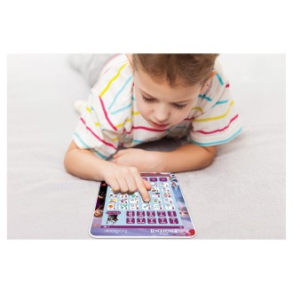 Francouzsko-anglický vzdělávací tablet Ledové království