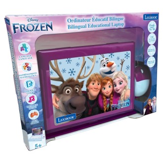 Francouzsko-angl. notebook 170 aktivit Ledové království