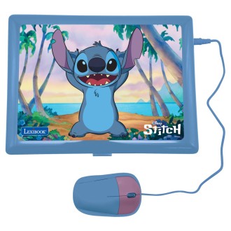 Francouzsko-anglický vzdělávací notebook Disney Stitch