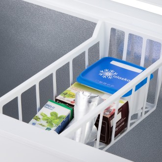 Pultový mrazák 2v1 - 293 litrů - bílá - PRIMO PR188DVK