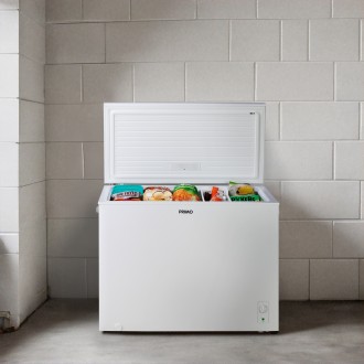 Pultový mrazák 2v1 - 293 litrů - bílá - PRIMO PR188DVK