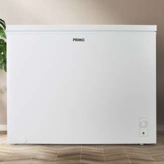 Pultový mrazák 2v1 - 293 litrů - bílá - PRIMO PR188DVK