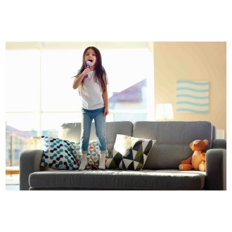 Svítící mikrofon Ledové království s melodiemi