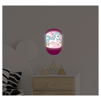 Noční světlo na stůl nebo na zeď Jednorožec